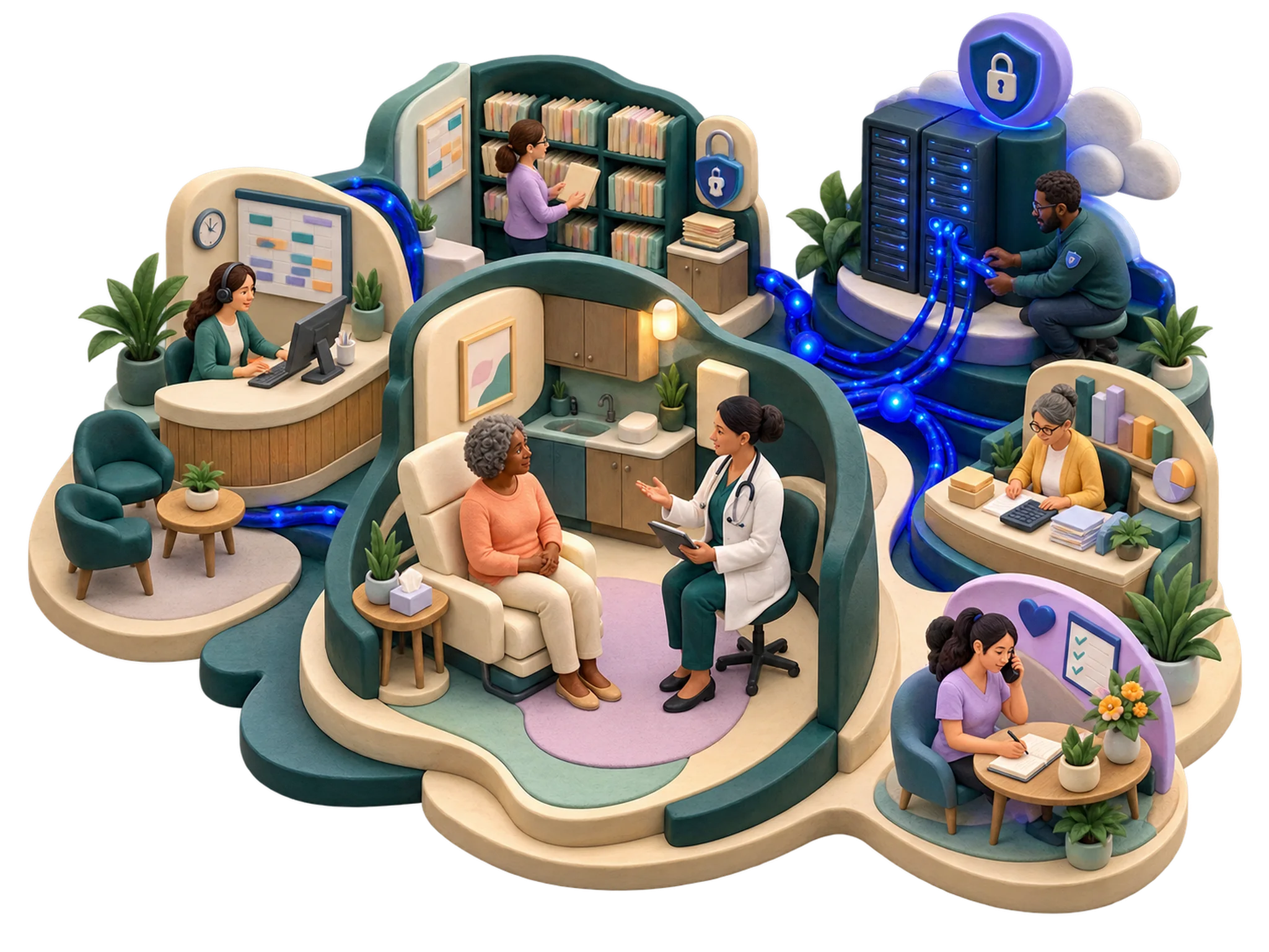Envazia technology operations for healthcare businesses